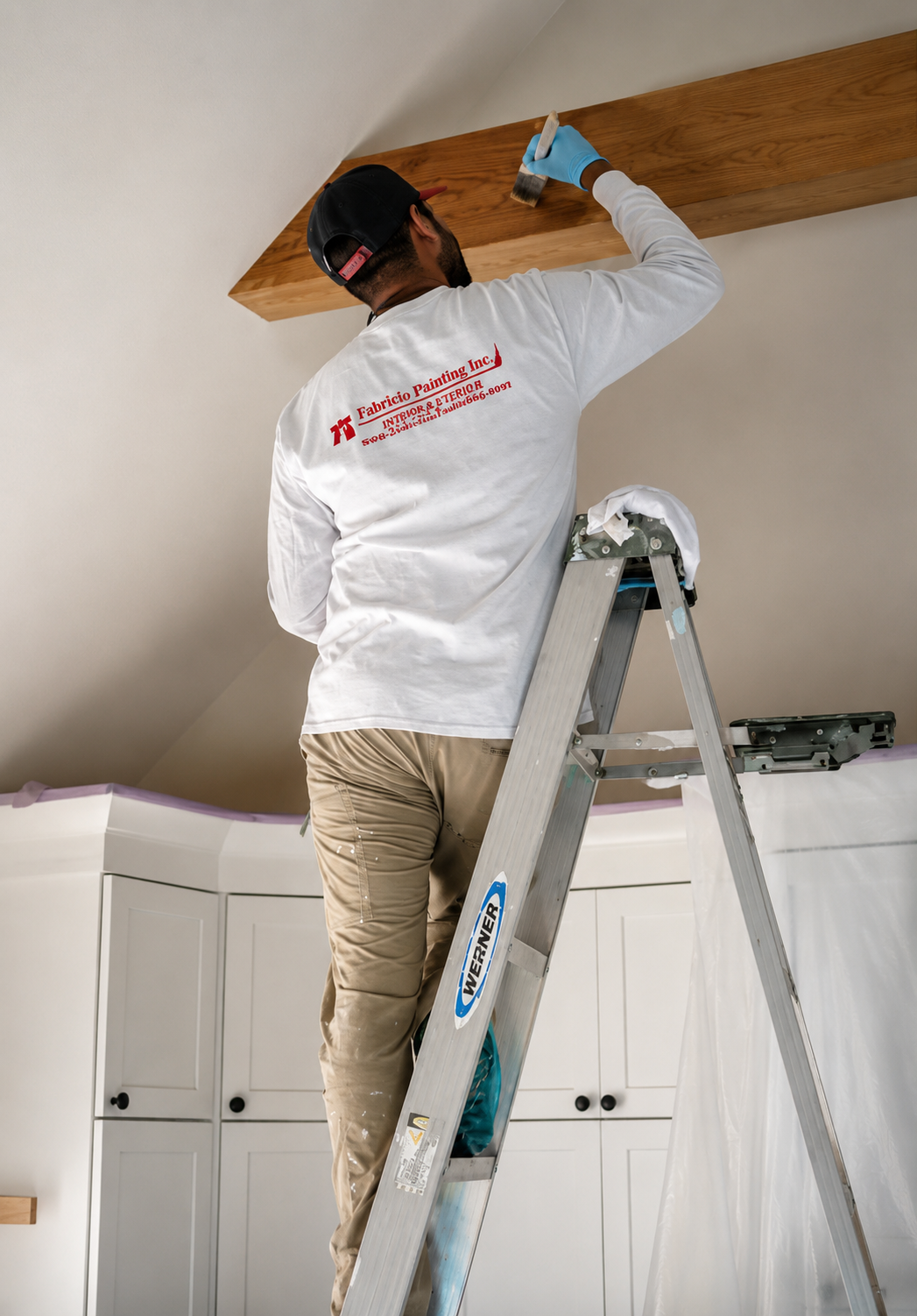 Fabricio Painting interior house painting work in Cape Cod