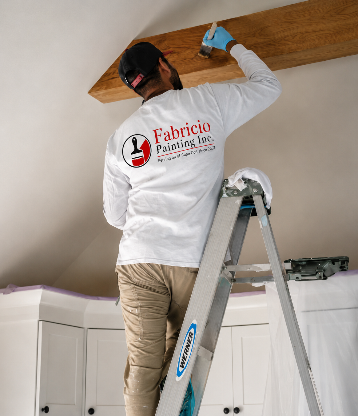 Fabricio Painting interior house painting work in Cape Cod